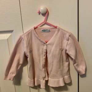 Pink Feltman Bros girls cardigan